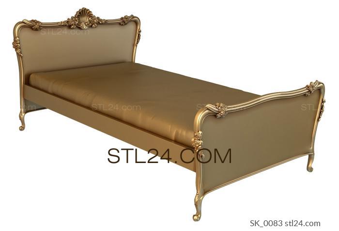 Headboard (SK_0083) 3D models for cnc